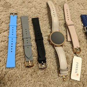 Fossil Venture HR Gen 4 Rose Gold Smartwatch